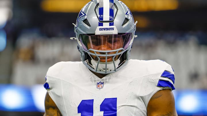 Dallas Cowboys linebacker Micah Parsons before the game against the Baltimore Ravens.