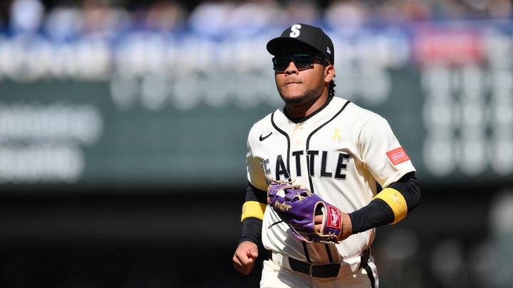 Sep 6, 2026; Seattle, Washington, USA; Seattle Mariners second baseman Michael Arroyo (96) jogs off the field after the first inning against the Athletics at T-Mobile Park. Mandatory Credit: Steven Bisig-Imagn Images Sep 6, 2026; Seattle, Washington, USA; Seattle Mariners second baseman Michael Arroyo (96) jogs off the field after the first inning against the Athletics at T-Mobile Park. Mandatory Credit: Steven Bisig-Imagn Images