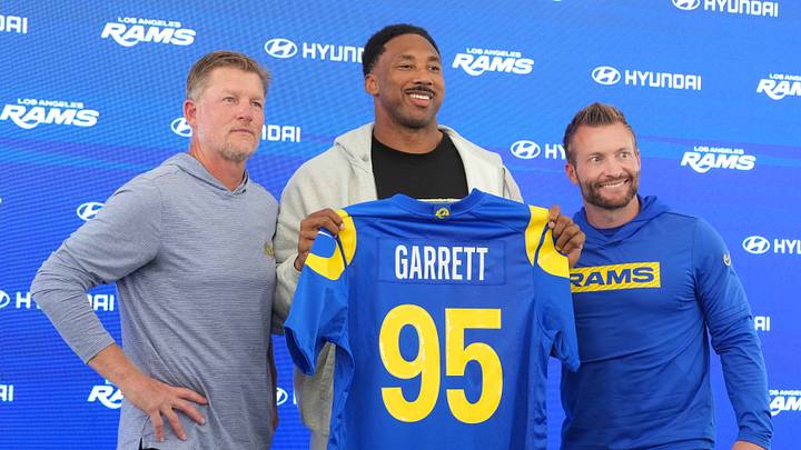 The Rams traded for Myles Garrett during the NFL offseason