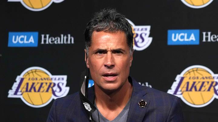 Los Angeles Lakers general manager Rob Pelinka