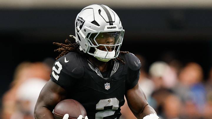 Las Vegas Raiders running back Ashton Jeanty