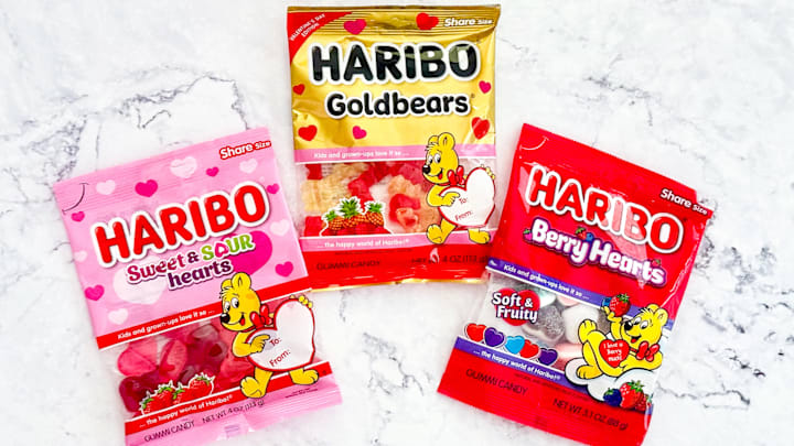 Haribo Valentine's Day candy offerings