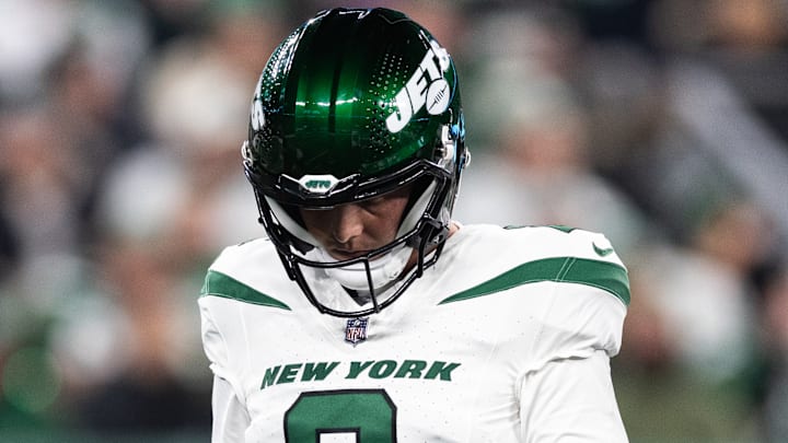 Former NY Jets quarterback Zach Wilson