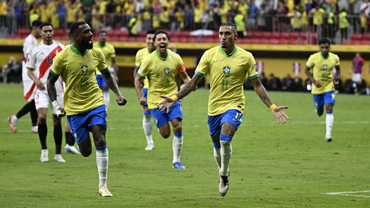 Raphinha é o artilheiro da Seleção Brasileira em 2024