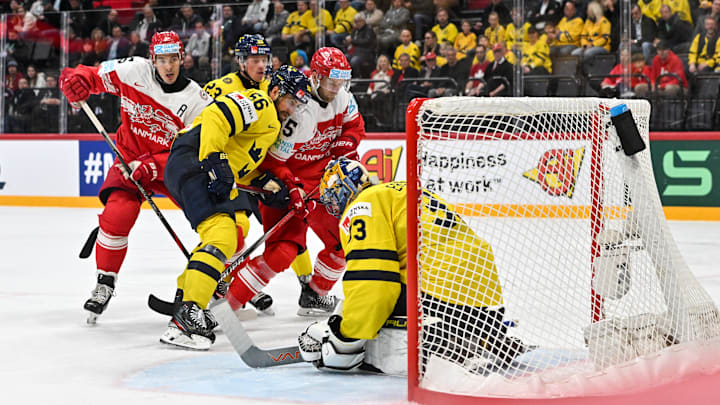 Sweden v Denmark - 2025 IIHF Ice Hockey World Championship
