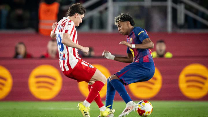Julian Alvarez, Atlético de Madrid; Lamine Yamal, Barcelona