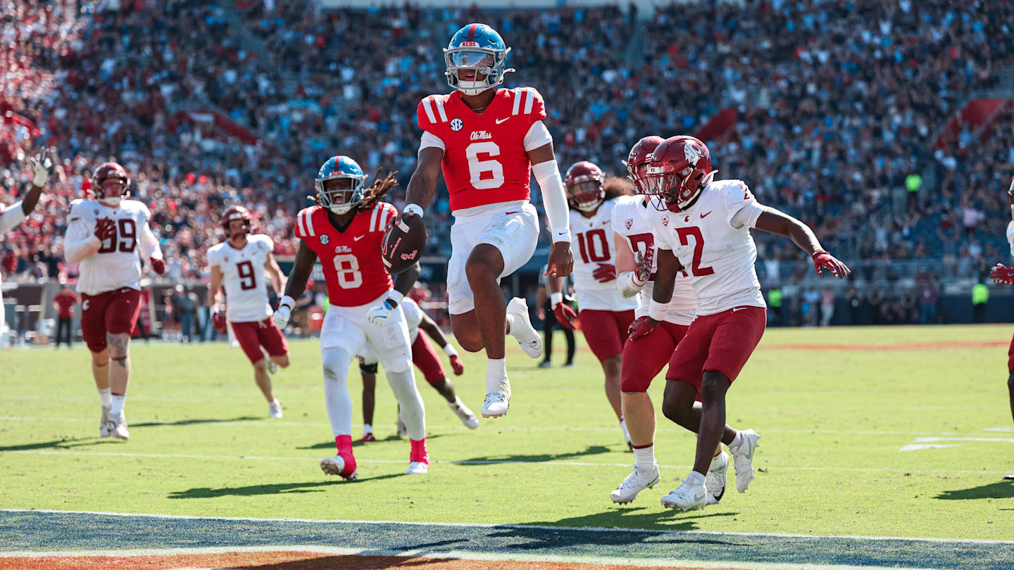 Ole Miss Football's Trinidad Chambliss Lands Major SEC Honor Amid Historic Season