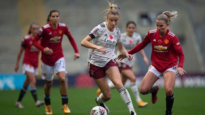 Man Utd host Arsenal in the WSL this weekend Man Utd host Arsenal in the WSL this weekend