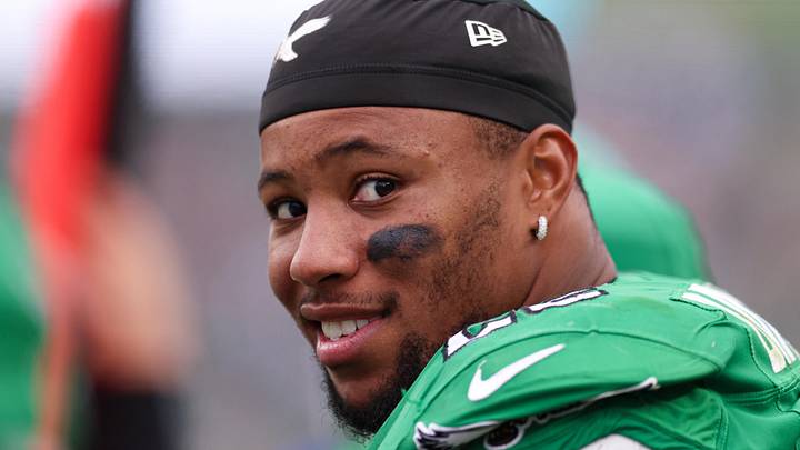 Philadelphia Eagles running back Saquon Barkley