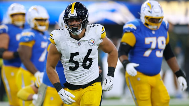 Pittsburgh Steelers linebacker Alex Highsmith Pittsburgh Steelers linebacker Alex Highsmith