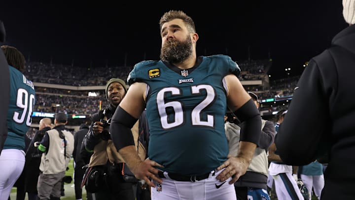 Philadelphia Eagles center Jason Kelce addressed his emotional sideline outburst during the team's Week 5 win.