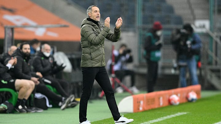 Adi Hütter hat weiter das Vertrauen von Max Eberl