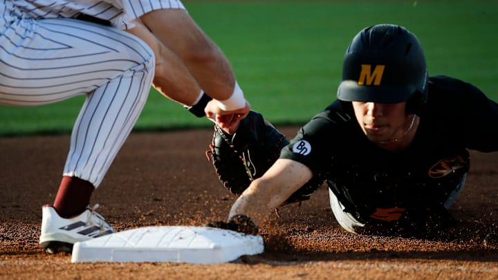 The Missouri State Bears took on the Mizzou Tigers at Hammons Field on Tuesday, April 16, 2024 The Missouri State Bears took on the Mizzou Tigers at Hammons Field on Tuesday, April 16, 2024