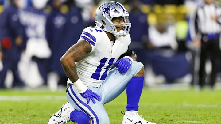 Dallas Cowboys linebacker Micah Parsons during the game against the Green Bay Packers at Lambeau Field