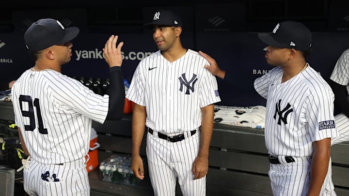 Los "Baby Bombers" le dieron la bienvenida a los Yankees a Yoendrys Gómez