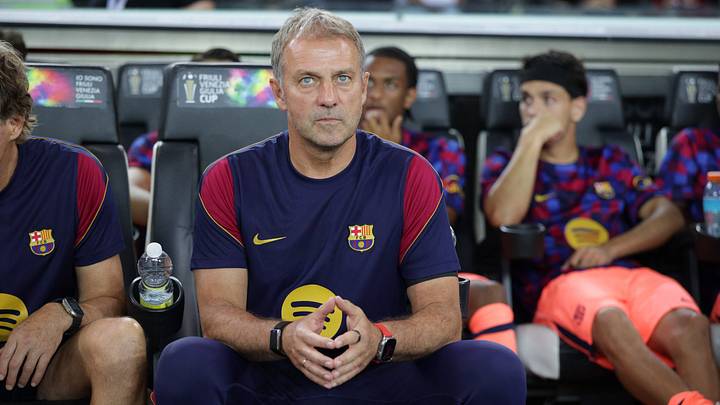 Hansi Flick y el Barcelona tienen mucho por trabajar previo a LaLiga Hansi Flick y el Barcelona tienen mucho por trabajar previo a LaLiga
