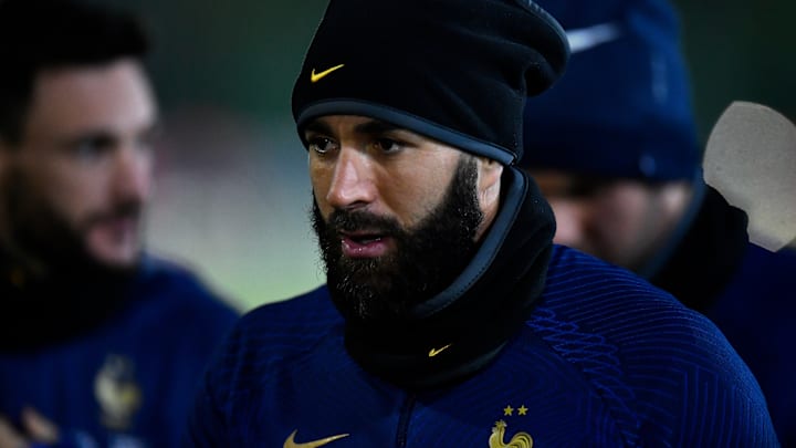 French Soccer Team : Training Session