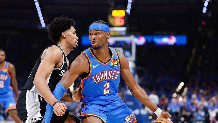 Oklahoma City Thunder guard Shai Gilgeous-Alexander is a solid prop target in Game 2. 