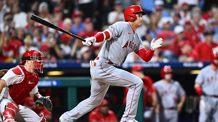 Los Angeles Angels designated hitter Shohei Ohtani