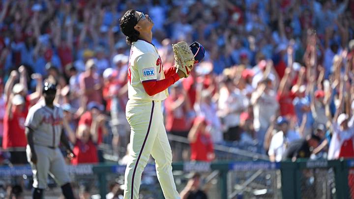 Philadelphia Phillies pitcher Jesús Luzardo.