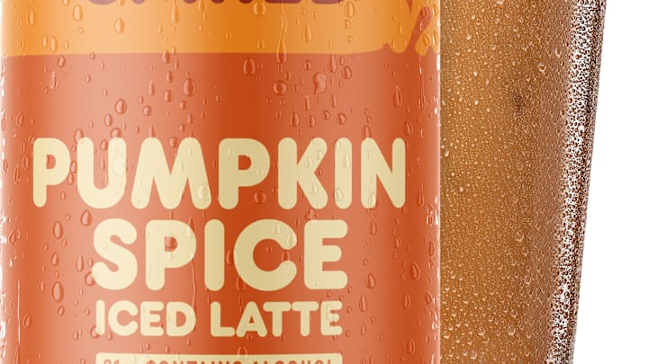 Dunkin Spiked Pumpkin Spice Iced Latte