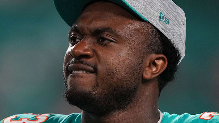 NFL Miami Dolphins tackle Austin Jackson NFL Miami Dolphins tackle Austin Jackson