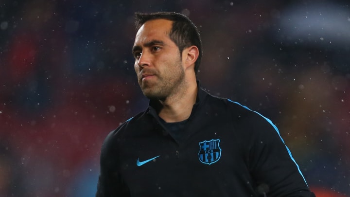 Claudio Bravo teve passagem de enorme sucesso pelo Barcelona