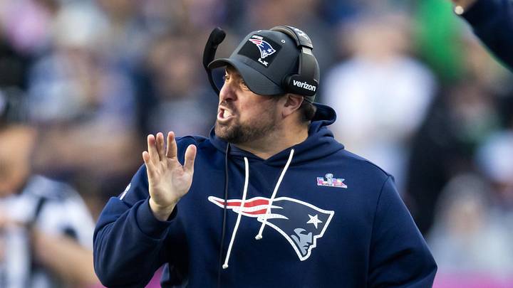 Feb 8, 2026; Santa Clara, CA, USA; New England Patriots inside linebackers coach Zak Kuhr against the Seattle Seahawks during Super Bowl LX at Levi's Stadium. Mandatory Credit: Mark J. Rebilas-Imagn Images Feb 8, 2026; Santa Clara, CA, USA; New England Patriots inside linebackers coach Zak Kuhr against the Seattle Seahawks during Super Bowl LX at Levi's Stadium. Mandatory Credit: Mark J. Rebilas-Imagn Images