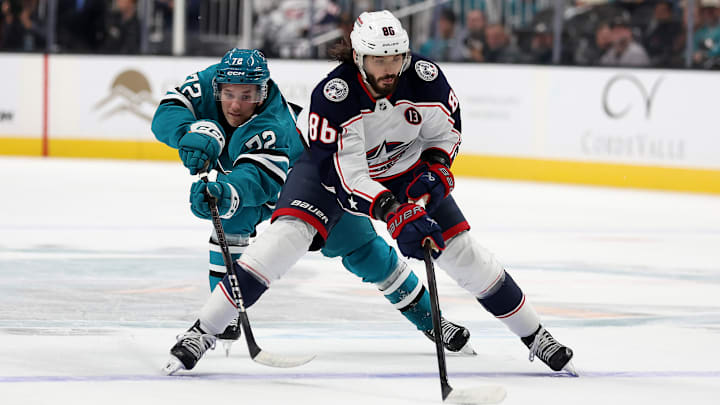 Columbus Blue Jackets v San Jose Sharks
