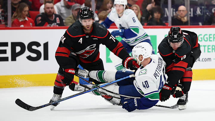 Vancouver Canucks v Carolina Hurricanes