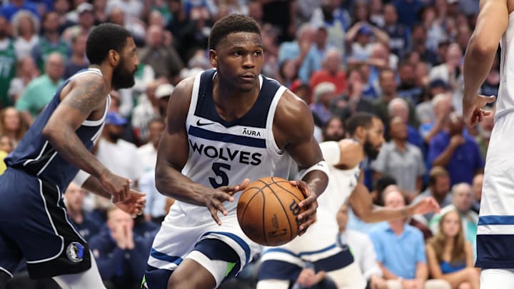 Minnesota Timberwolves guard Anthony Edwards.