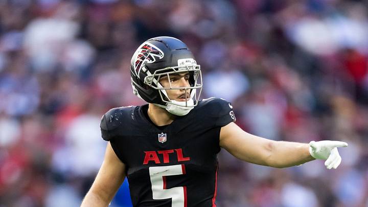 Atlanta Falcons wide receiver Drake London is entering the final season of his rookie contract. 