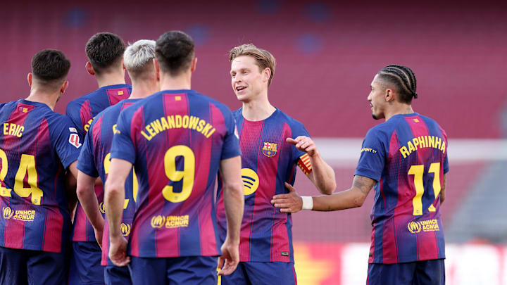 Un cadre du Barça pourrait déclarer forfait. Un cadre du Barça pourrait déclarer forfait.