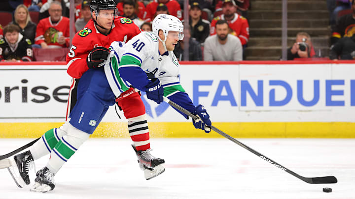 Vancouver Canucks v Chicago Blackhawks