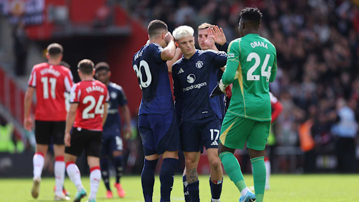 Garnacho saiu do banco e guardou um