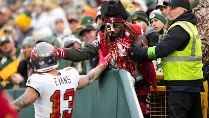 Mike Evans and the Tampa Bay wide receivers host the Philadelphia Eagles, who allow the most fantasy points to opposing wide receivers.  