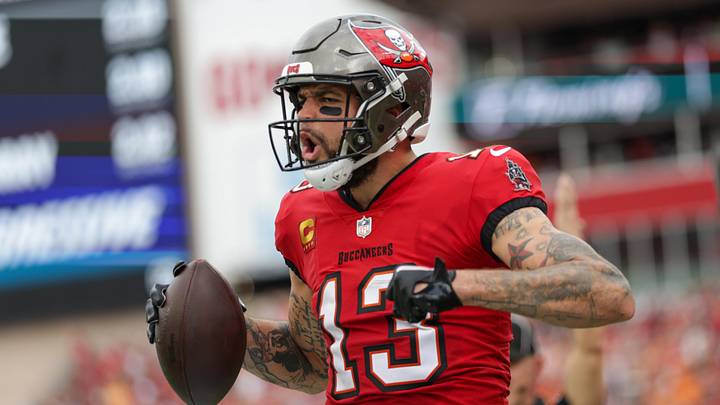 Mike Evans can give the Buccaneers one last gift in 2026. Mike Evans can give the Buccaneers one last gift in 2026.