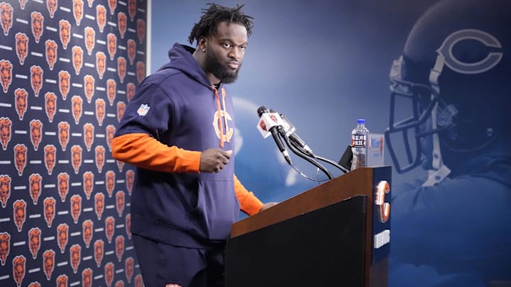 Bears linebacker Ruben Hyppolite had a real chance to practice with starters extensively due to injuries and flourished.