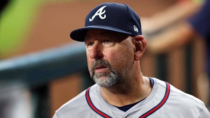 Atlanta Braves' Walt Weiss. Atlanta Braves' Walt Weiss.