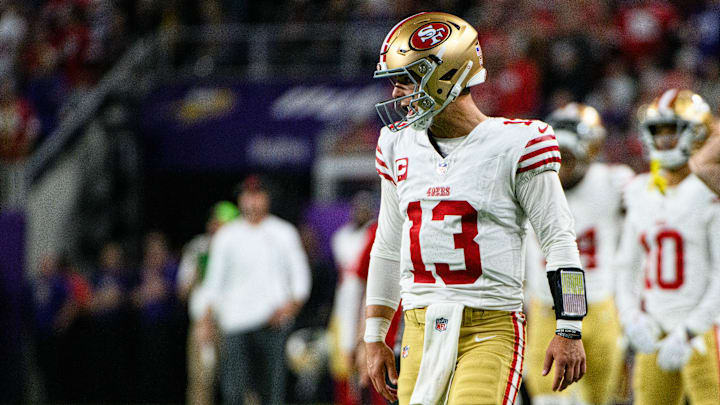 San Francisco 49ers quarterback Brock Purdy (13)