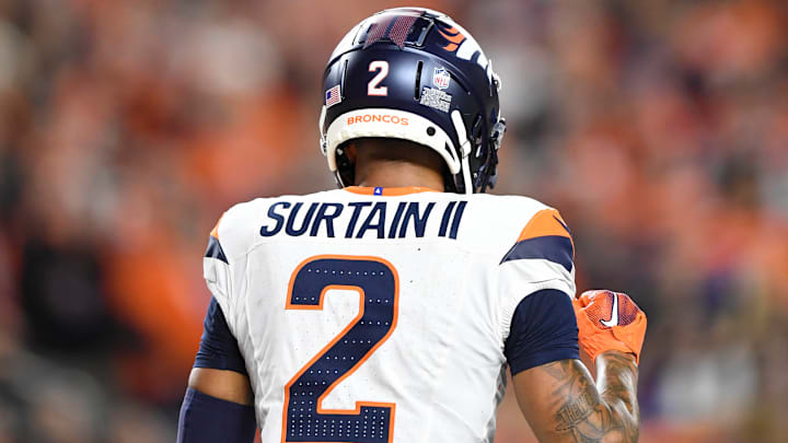 CINCINNATI, OH - DECEMBER 28: Denver Broncos Cornerback Pat Surtain II (2) celebrates during the NFL, American Football Herren, USA football game between the Denver Broncos and the Cincinnati Bengals on December 28, 2024, at Paycor Stadium in Cincinnati, Ohio. CINCINNATI, OH - DECEMBER 28: Denver Broncos Cornerback Pat Surtain II (2) celebrates during the NFL, American Football Herren, USA football game between the Denver Broncos and the Cincinnati Bengals on December 28, 2024, at Paycor Stadium in Cincinnati, Ohio.