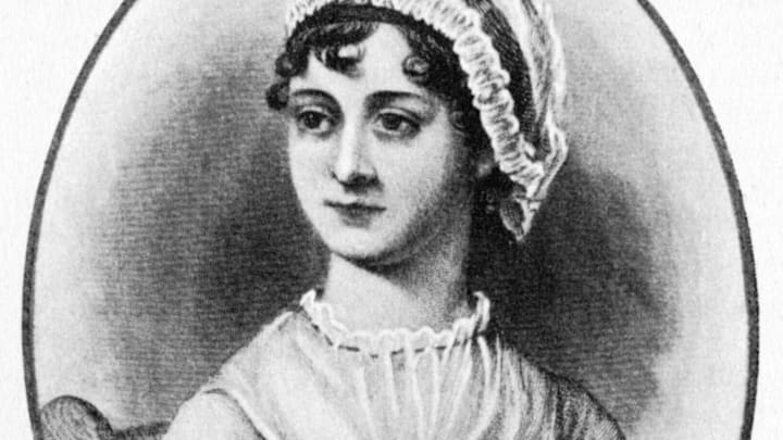Jane Austen - Portrait of the English novelist as a young woman