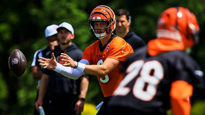 Joe Burrow and the Bengals have a win projection of 10.5 for the 2026 NFL season.