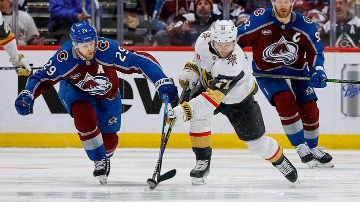 Nathan MacKinnon and the Avalanche are looking to bounce back in Game 2. Nathan MacKinnon and the Avalanche are looking to bounce back in Game 2.