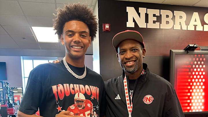 Nebraska commit and top Illinois high school quarterback Trae Taylor had a big game this past Friday night.