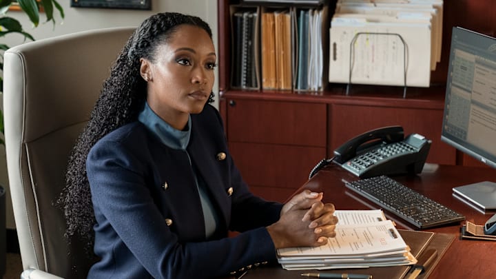 The Lincoln Lawyer. Yaya DaCosta as Andrea Freemann in episode 303 of The Lincoln Lawyer