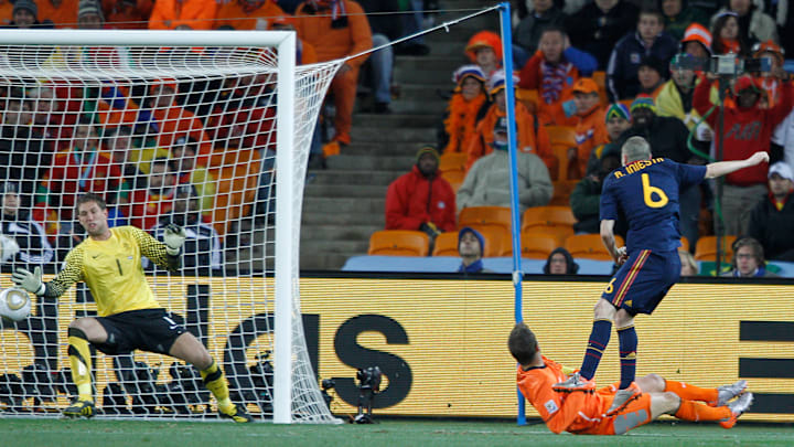 Iniesta le dio el Mundial a España en los últimos minutos de la prórroga