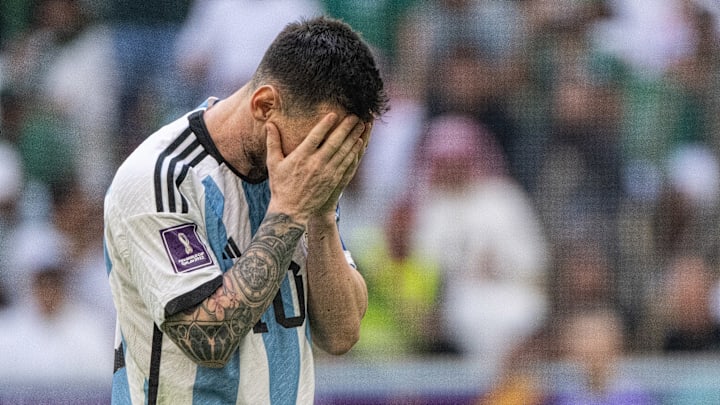 Lionel Messi tras la derrota de Argentina frente a Arabia Saudita Lionel Messi tras la derrota de Argentina frente a Arabia Saudita