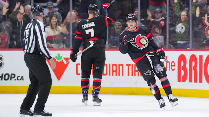 Tim Stützle, Brady Tkachuk