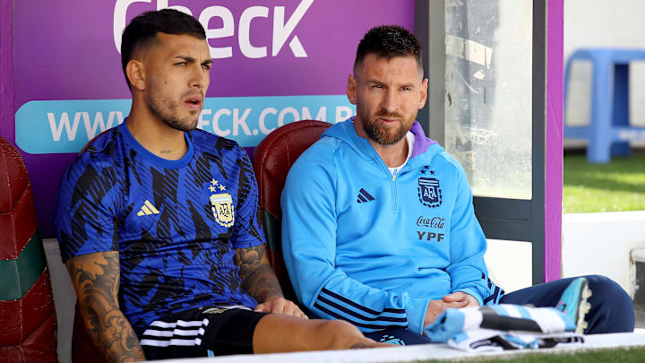 Inter Miami forward Lionel Messi and Roma midfielder Leandro Paredes are teammates for Argentina’s national team, which defeated Bolivia 3-0 Tuesday.